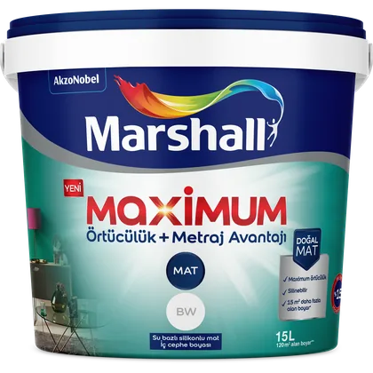 Marshall Maximum Mat İç Cephe Boyası